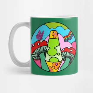 Lava Lamp Design Mug